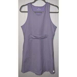 EleVen by Venus Williams Wave Length Dress Lilac Light Purple Size Large - NWT